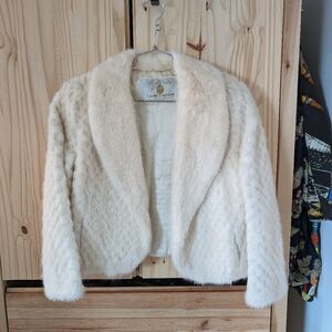 ZCMI Cameo Vintage Fox Fur Jacket